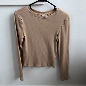 H&M tan long sleeve